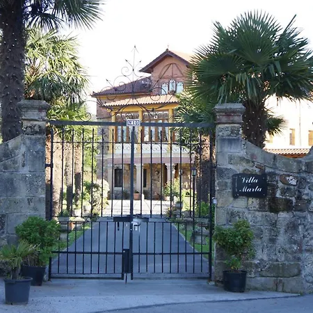 Villa Marta Loft Diafano Con Jardin Y Aparcamiento En Villa Historica Renedo de Pielagos Extérieur photo